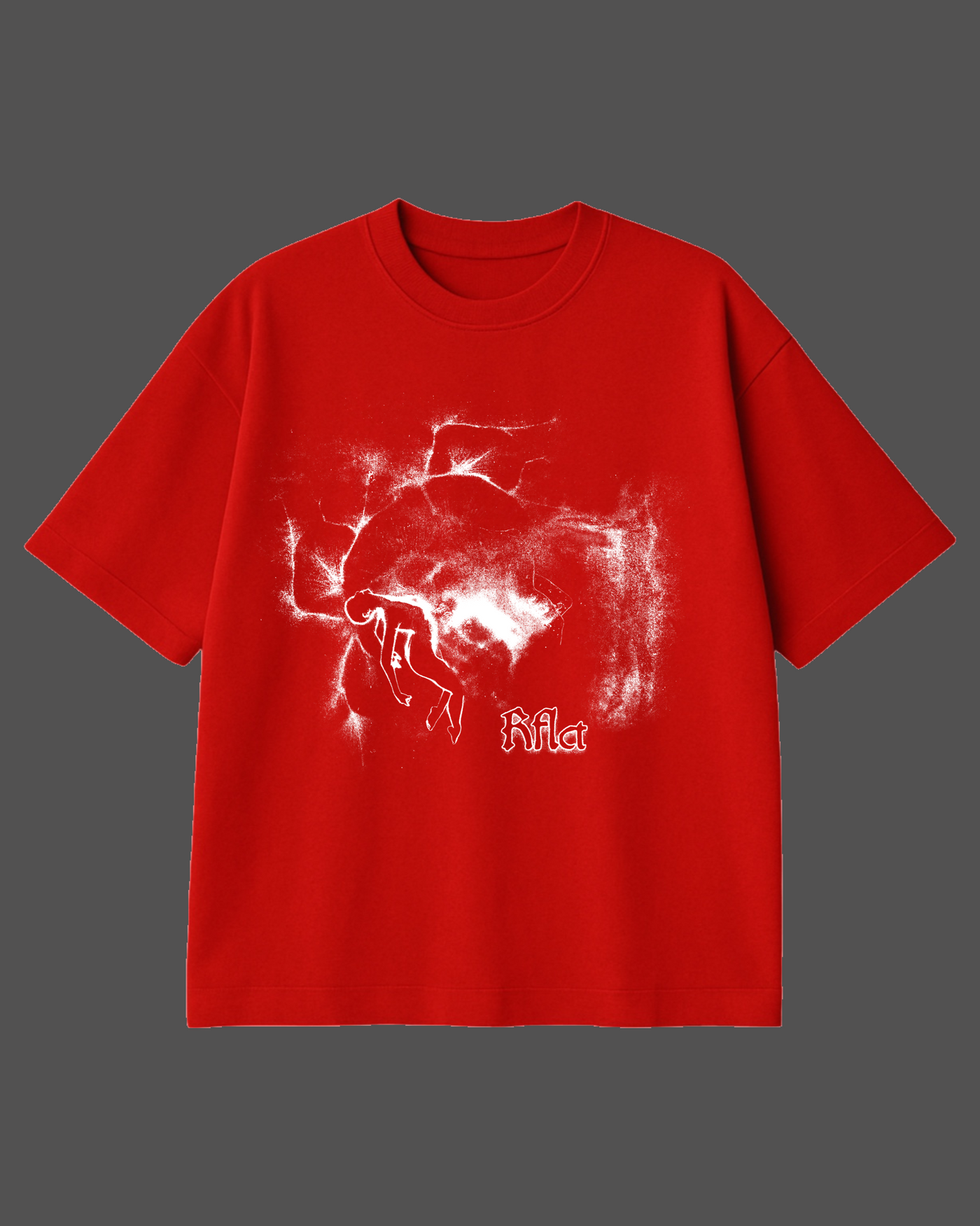 RFLCT Oversized Streetwear T-Shirt Herren Organic Cotton Atmosphere Tee