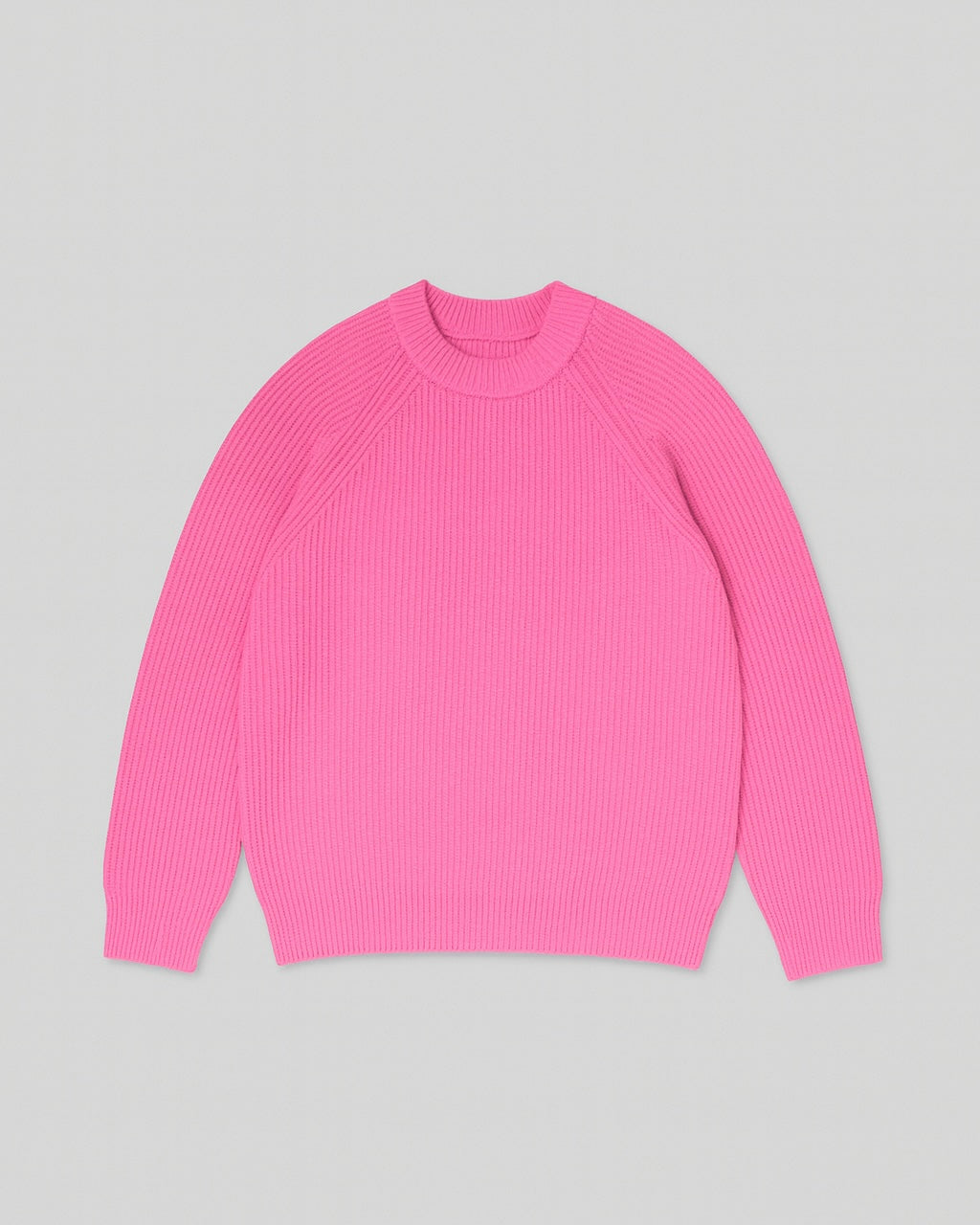 SOFT WOOL CREWNECK PINK
