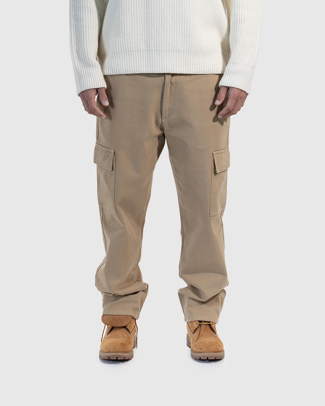 CARGO DENIM SAND