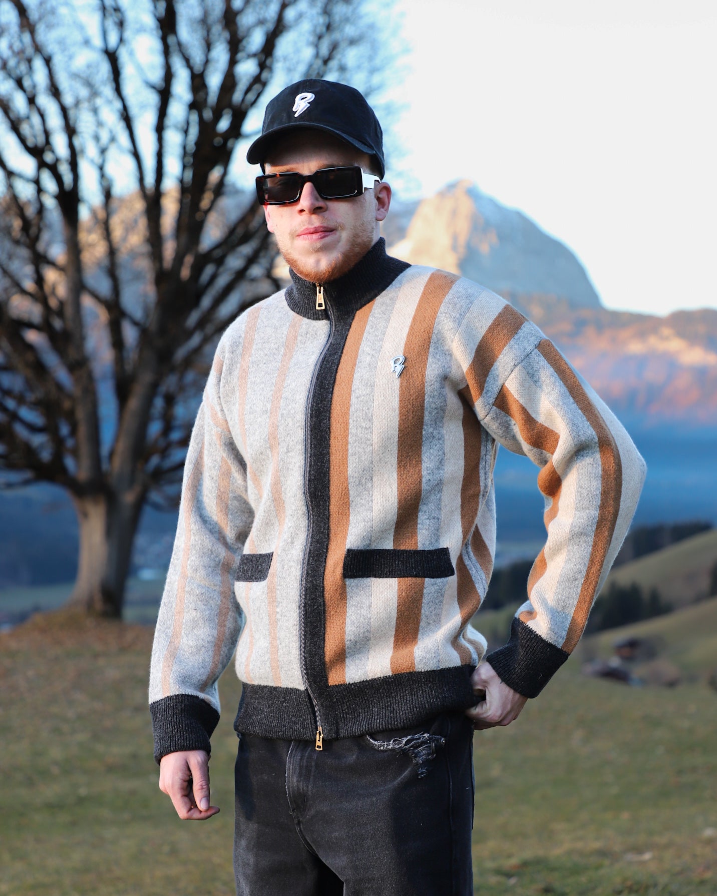 GROUNDED WOOL JACKET