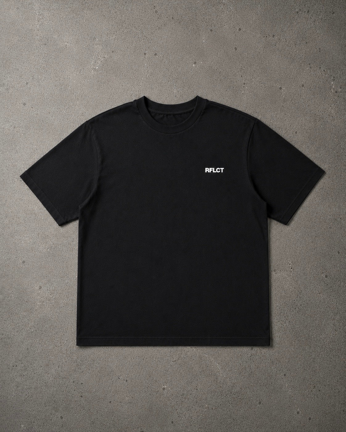 RFLCT REGULAR TEE BLACK