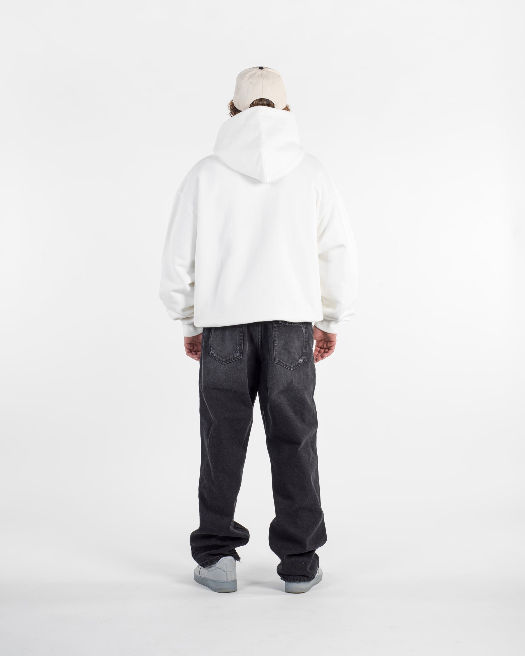 CLOUD MASK HOODIE - CREAMYNAL