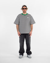 STRIPE TEE OREO GREEN