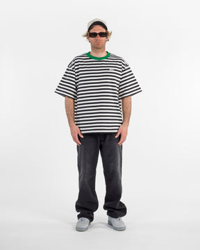 STRIPE TEE OREO GREEN