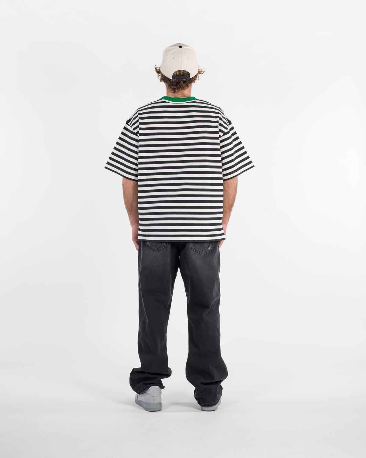 STRIPE TEE OREO GREEN