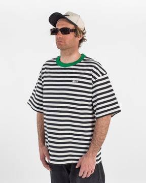 STRIPE TEE OREO GREEN