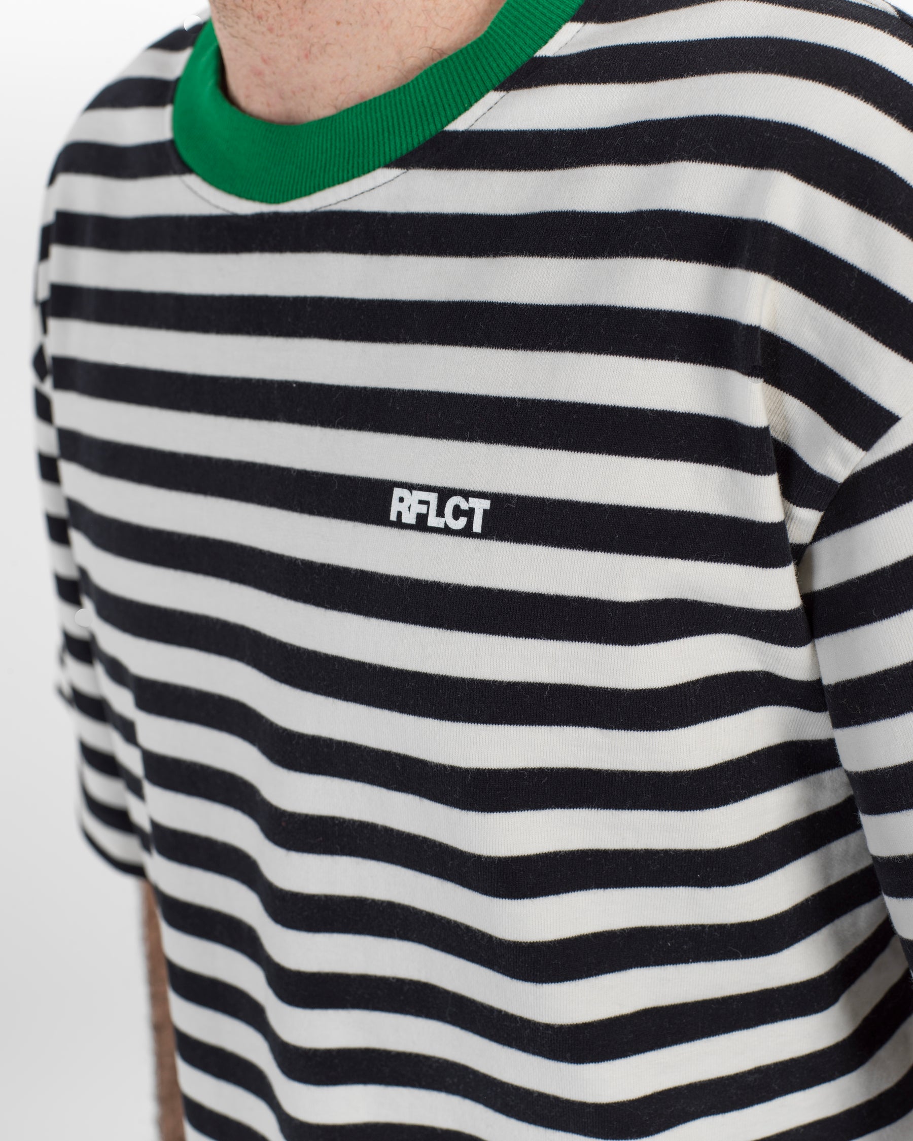 STRIPE TEE OREO GREEN