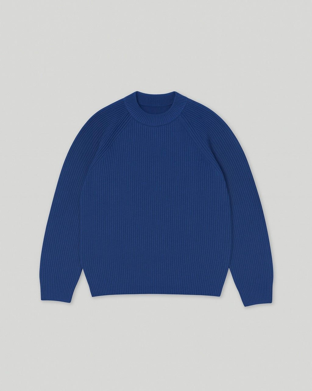 SOFT WOOL CREWNECK NAVYBLUE