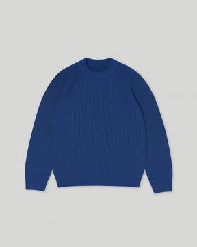 CHUNKY RIB KNIT CREWNECK PINK 