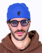 SOFT FISHERMAN BEANIE ELECTRIC BLUE