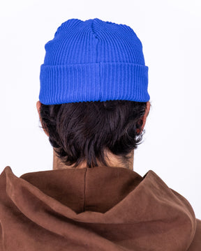 SOFT FISHERMAN BEANIE ELECTRIC BLUE