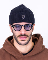 SOFT FISHERMAN BEANIE BLACK