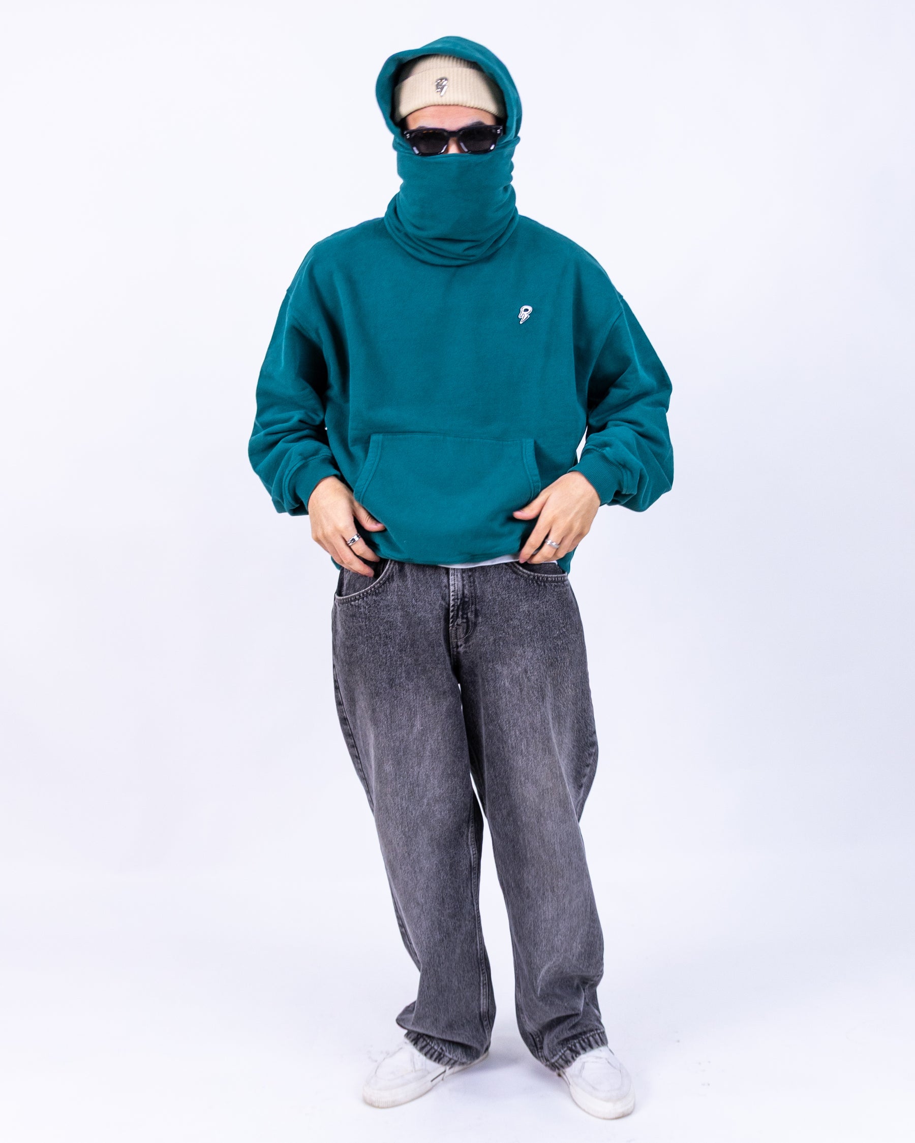 CLOUD MASK HOODIE - FOREST GREEN (VORBESTELLUNG)