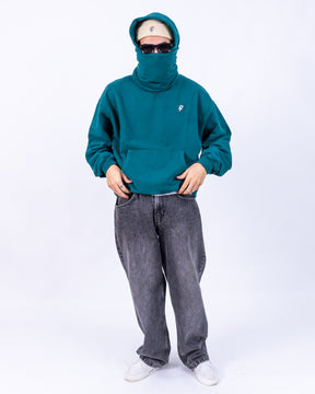 CLOUD MASK HOODIE - FOREST GREEN (VORBESTELLUNG)