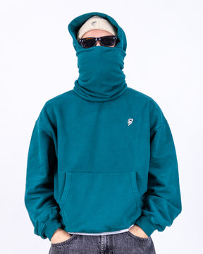 CLOUD MASK HOODIE - FOREST GREEN (VORBESTELLUNG)