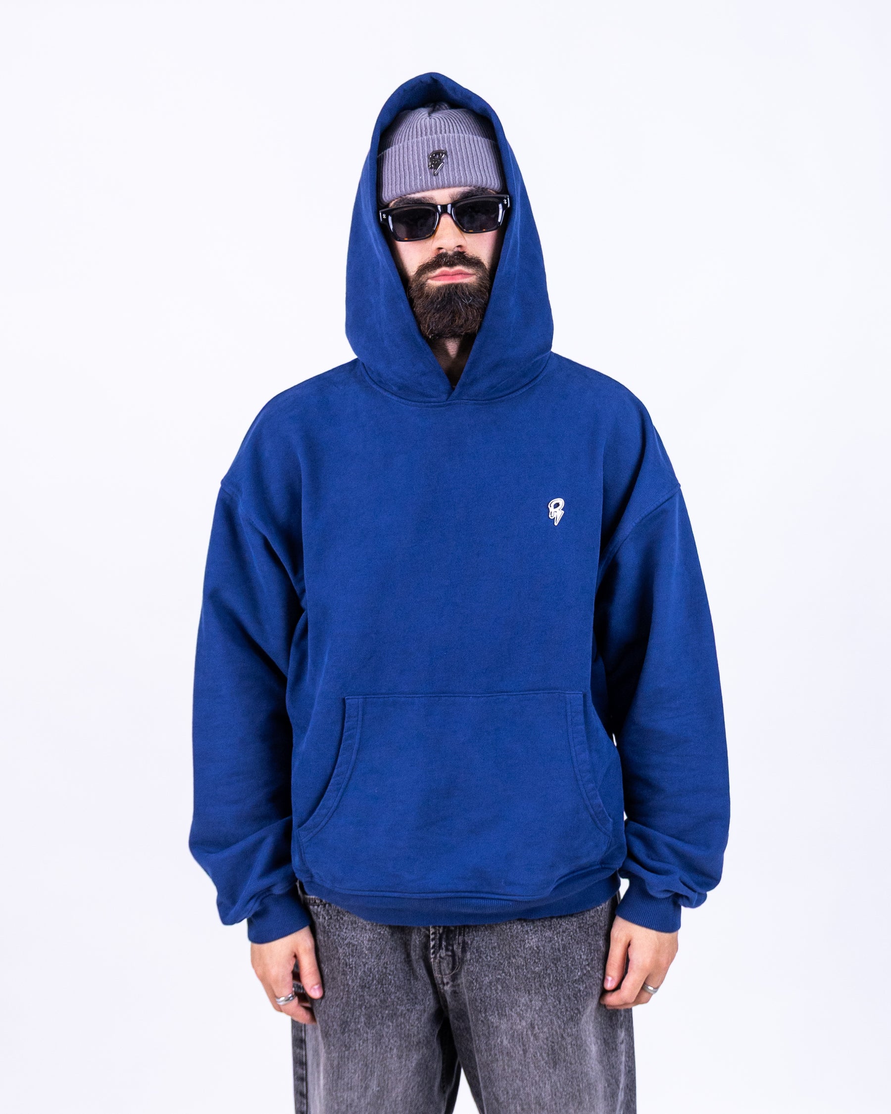 CLOUD MASK HOODIE - MIDNIGHT BLUE (VORBESTELLUNG)