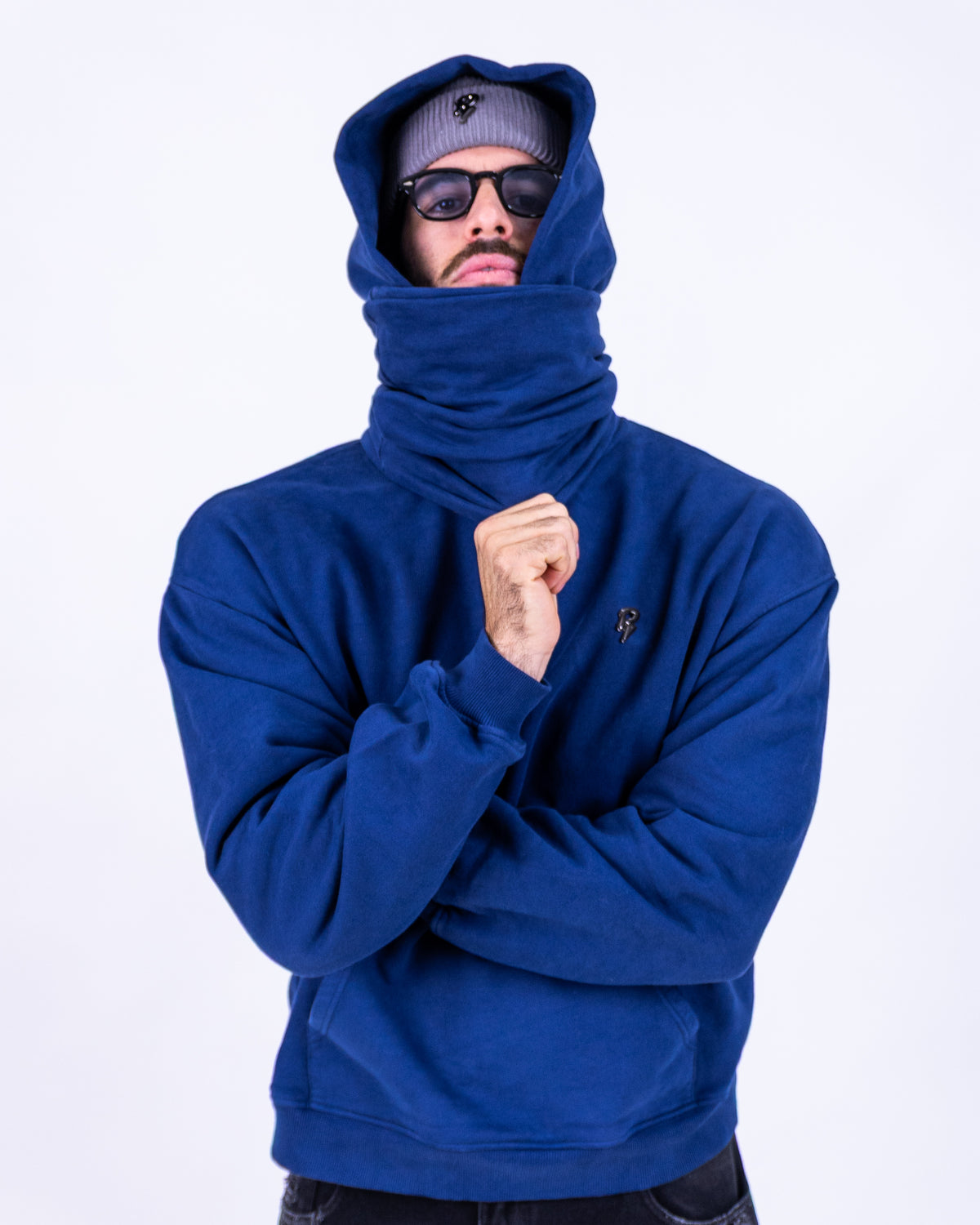 CLOUD MASK HOODIE - MIDNIGHT BLUE (VORBESTELLUNG)