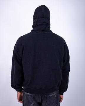 CLOUD MASK HOODIE - DEEP BLACK (VORBESTELLUNG)
