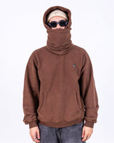 CLOUD MASK HOODIE - EARTH BROWN (VORBESTELLUNG)