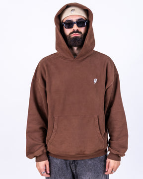 CLOUD MASK HOODIE - EARTH BROWN (VORBESTELLUNG)
