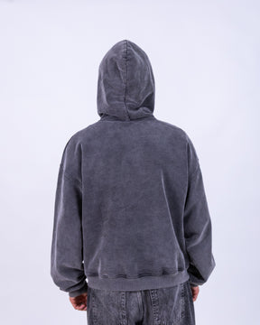 CLOUD MASK HOODIE - WASHED-OUT BLACK (VORBESTELLUNG)