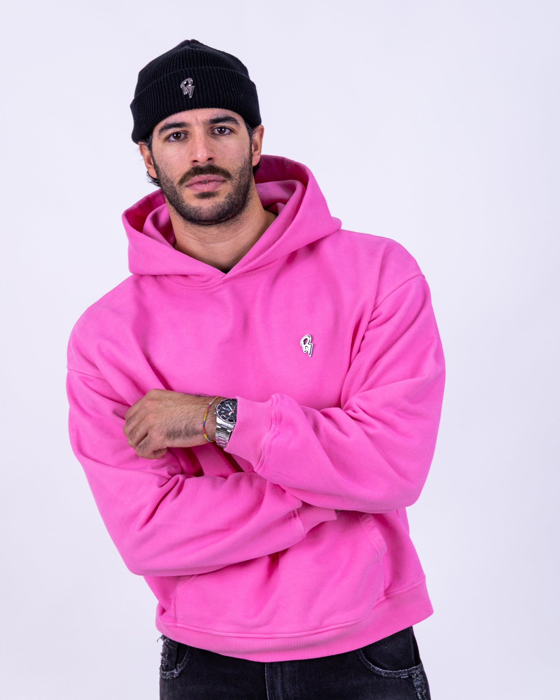 CLOUD MASK HOODIE - FADED PINK (VORBESTELLUNG)