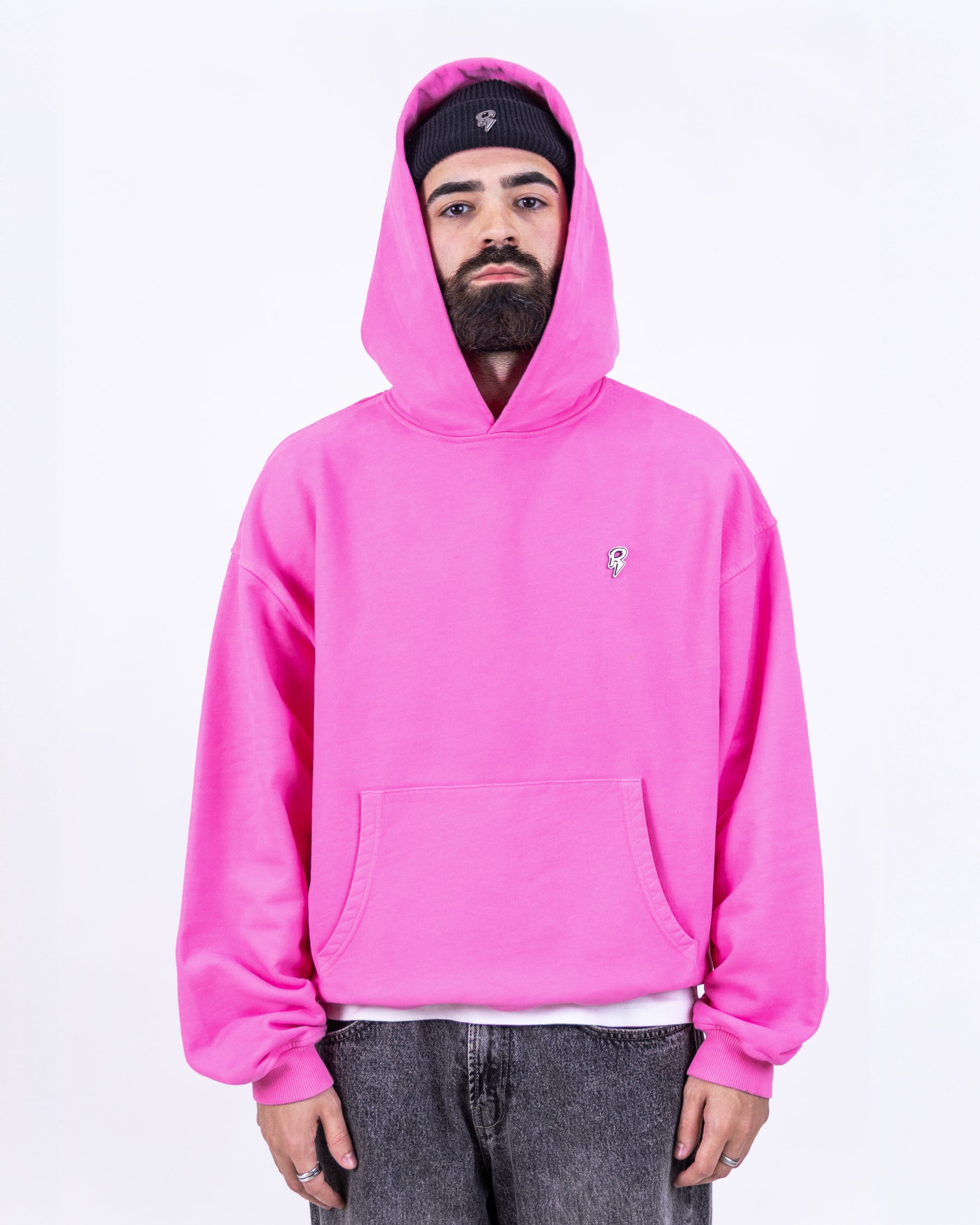 CLOUD MASK HOODIE - FADED PINK (VORBESTELLUNG)