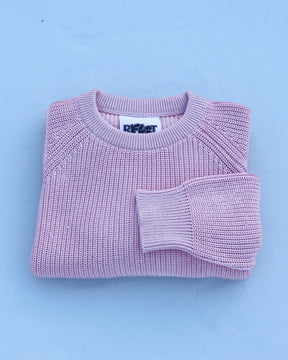 ANNIVERSARY KNIT CREWNECK PINK