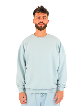 ALL-TIMES SWEATER WASHED-OUT GLACIER GREEN