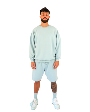 ALL-TIMES SWEATER WASHED-OUT GLACIER GREEN 