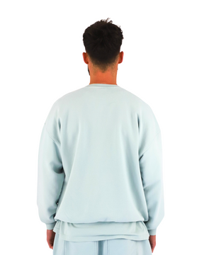 ALL-TIMES SWEATER WASHED-OUT GLACIER GREEN 