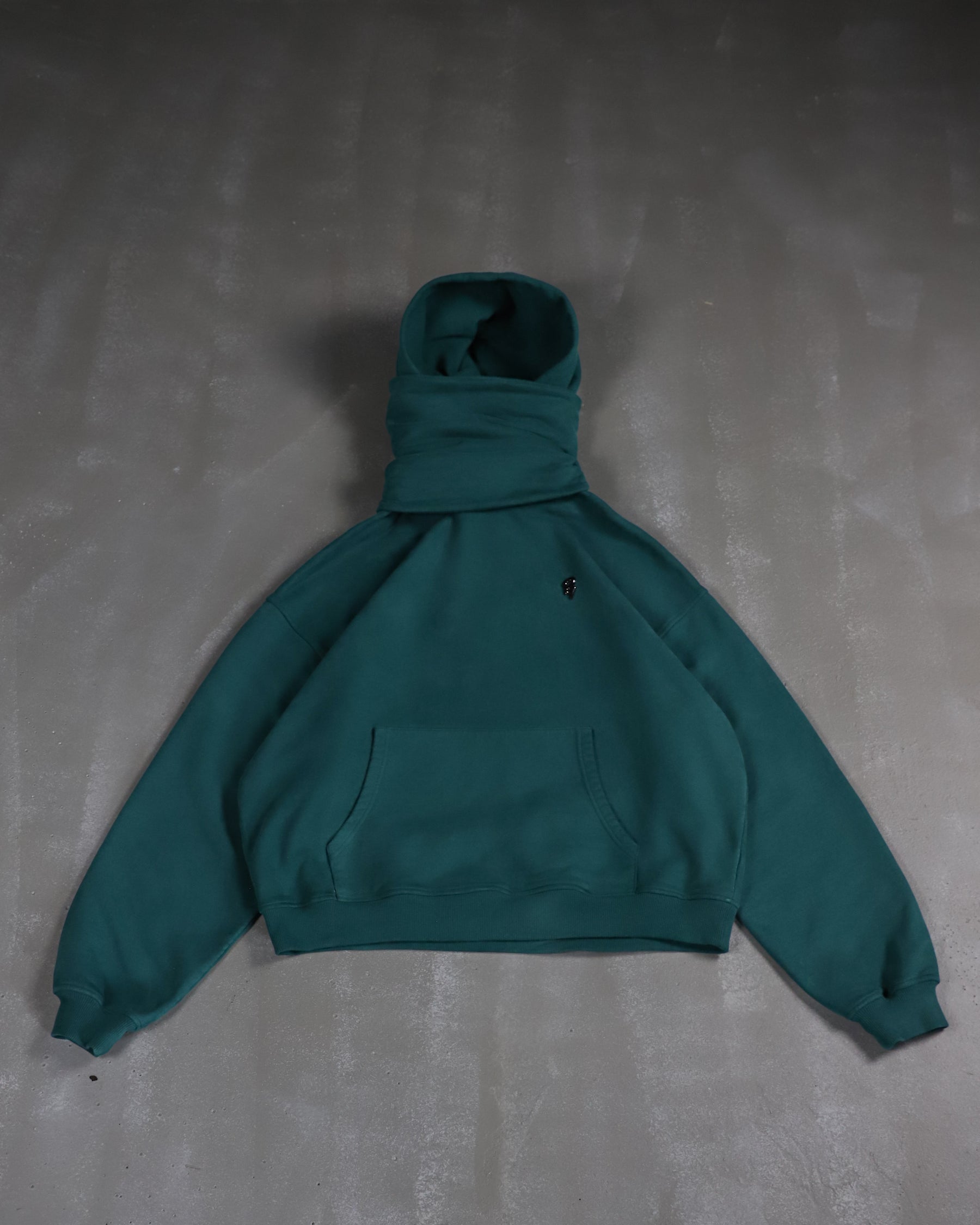 CLOUD MASK HOODIE - FOREST GREEN (VORBESTELLUNG)