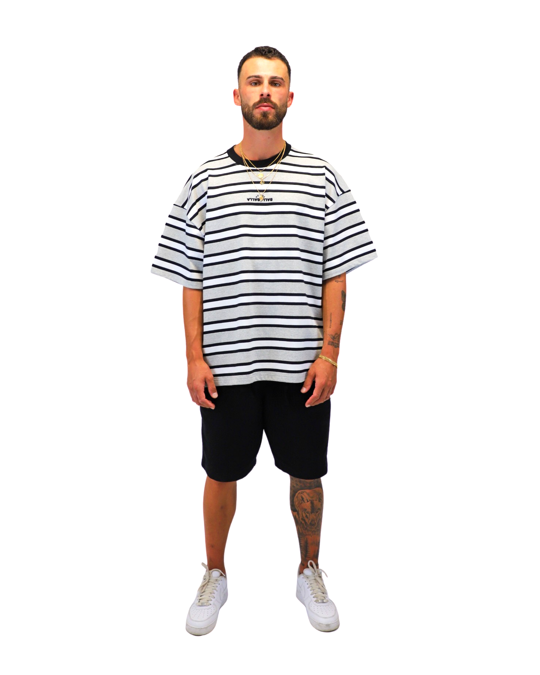 3D FLIPPED TEE STRIPES