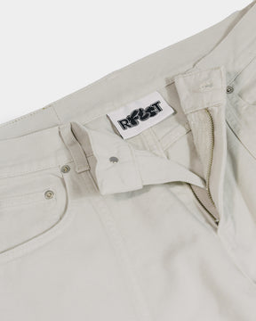 WHITE SEAM SWEATPANTS 