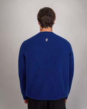 CHUNKY RIB KNIT CREWNECK PINK 