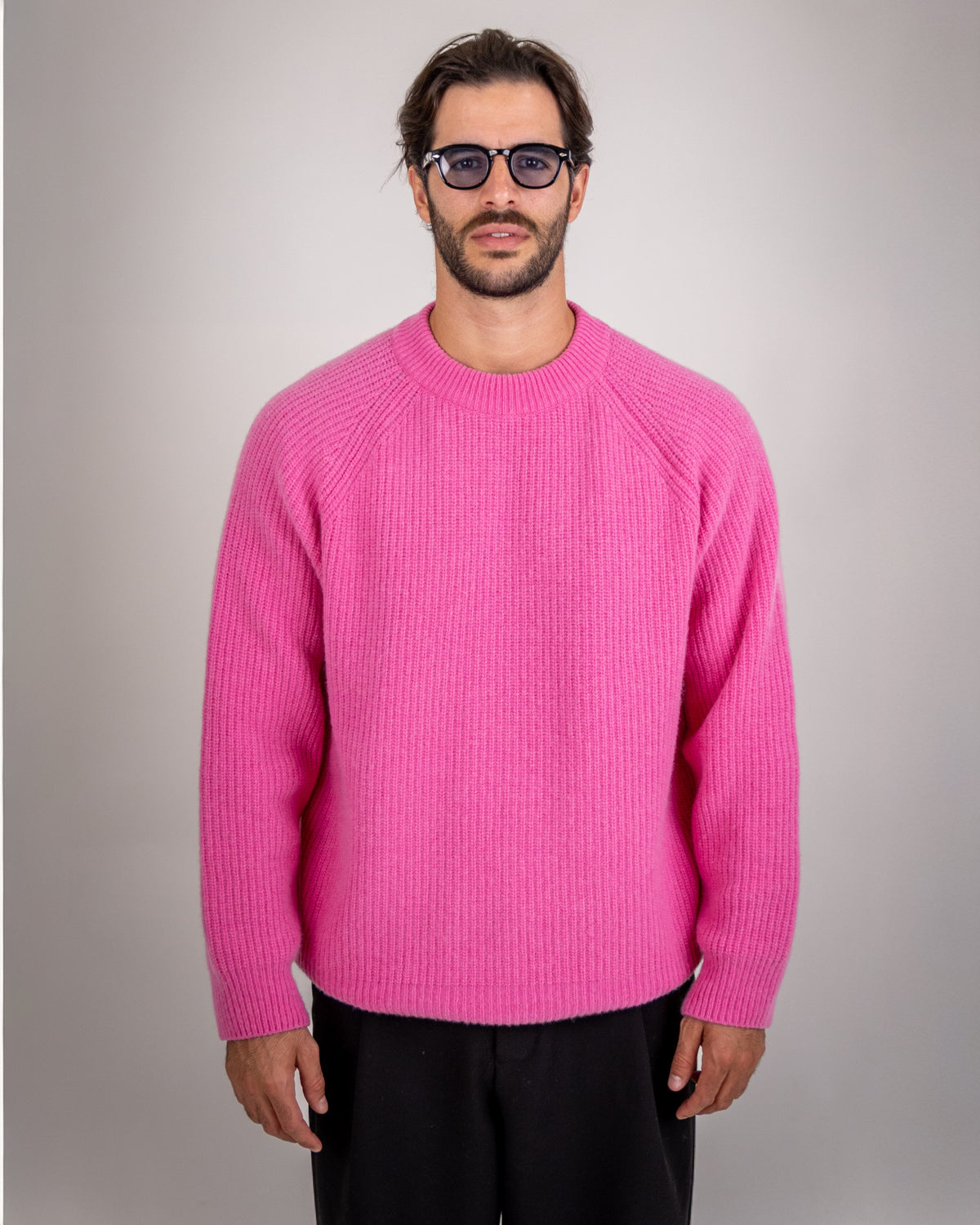 SOFT WOOL CREWNECK PINK
