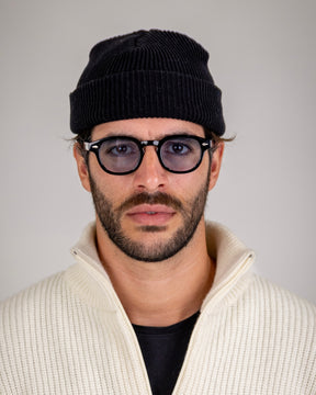 SOFT FISHERMAN BEANIE BLACK