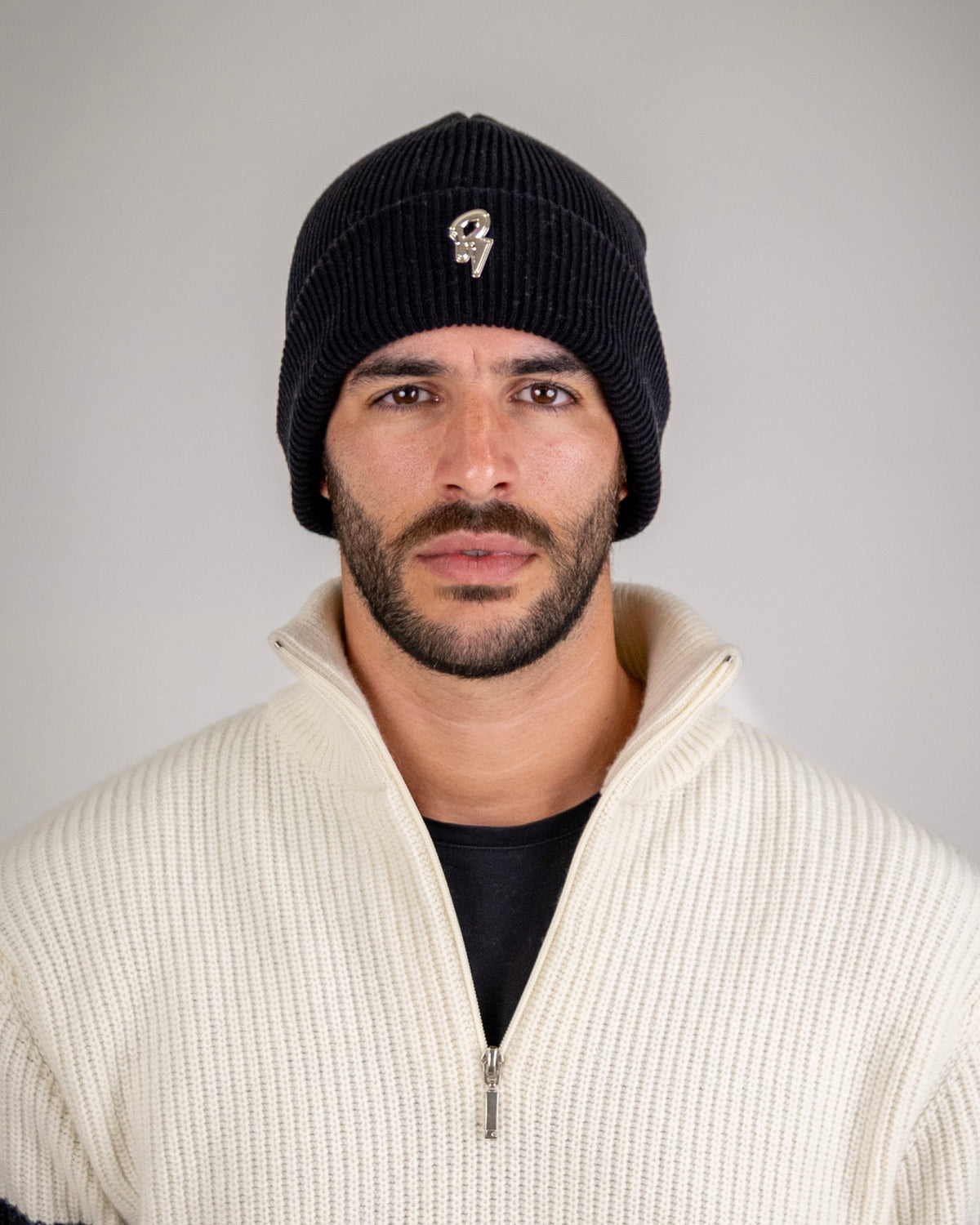 SOFT WINTER BEANIE BLACK