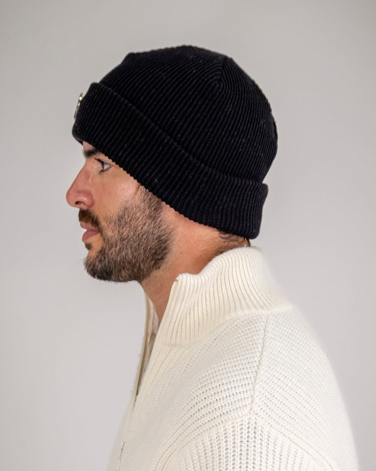 SOFT WINTER BEANIE BLACK