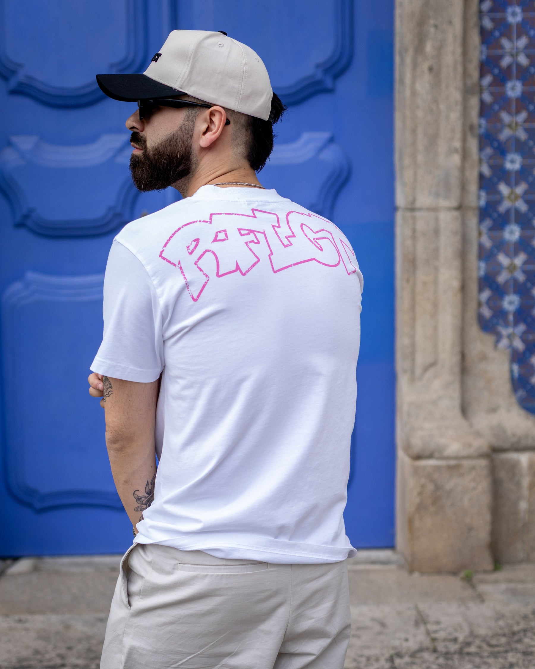 GRAFFITI TEE WHITE
