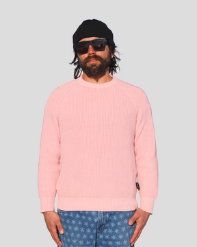 ANNIVERSARY KNIT CREWNECK PINK