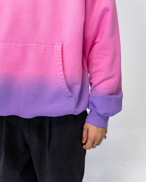 CLOUD MASK HOODIE - DRIP PINK/PURPLE