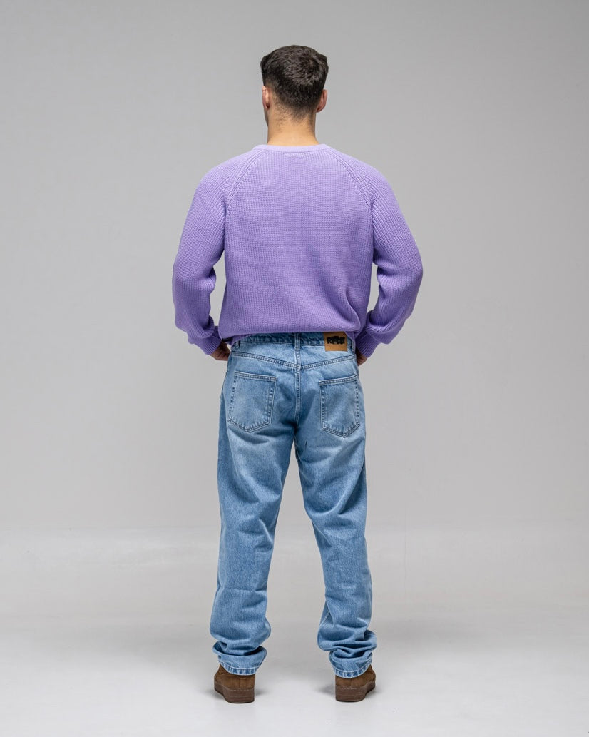 ANNIVERSARY KNIT CREWNECK LAVENDER