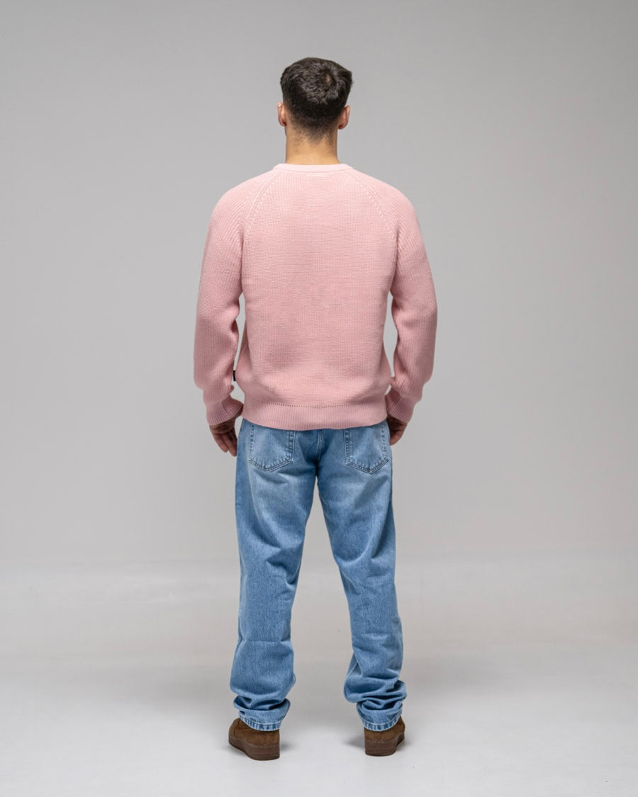 ANNIVERSARY KNIT CREWNECK PINK