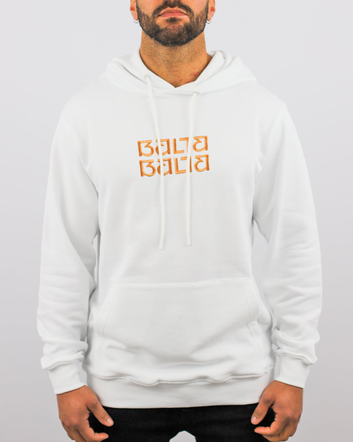 WHITE GOLD HOODIE 