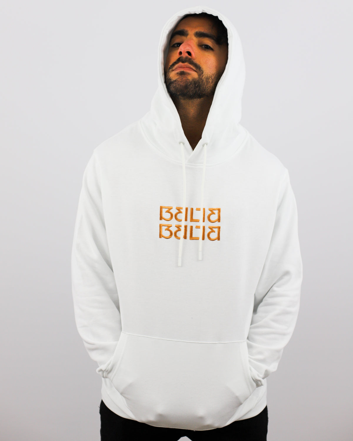 WHITE GOLD HOODIE 